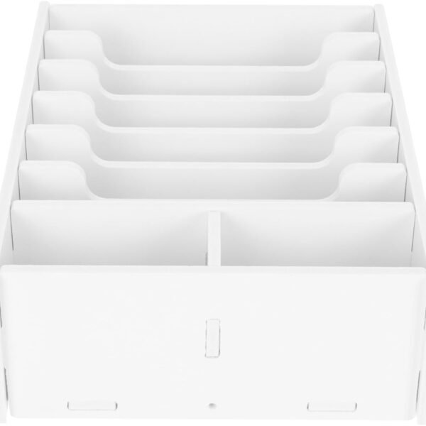 Cash Drawer Money Tray - Portable Currency Till Replacement With Multiple Compartment Storage Box